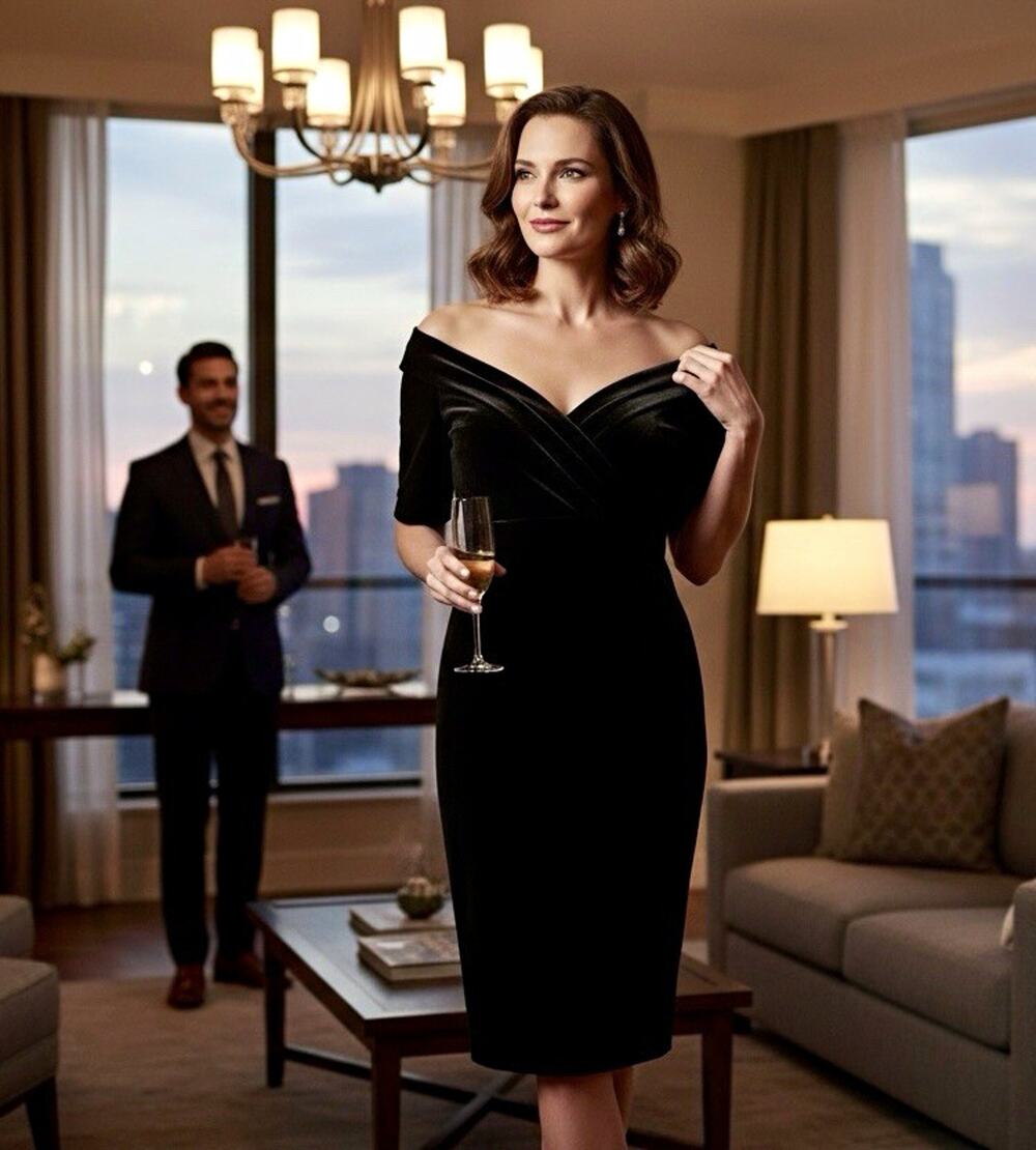 Brooks Brothers Velvet Cocktail Sheath Dress Size 10